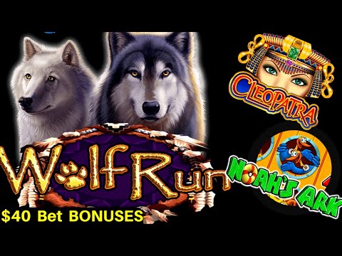 High Limit Wolf Run Slot Machine Bonuses Won – $40 Bet | High Limit Cleopatra 2 Slot Machine