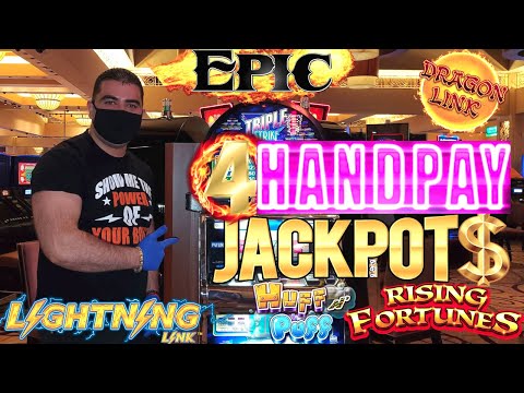 Huge High Limit Slot Play & 4 HANDPAY JACKPOTS | Epic Come Back Ever – Lightning Link MEGA JACKPOT