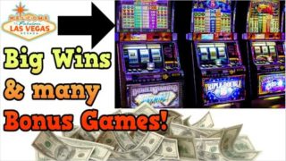 Big Wins & Lots of Bonus Games Compilation on Las Vegas Slot Machines
