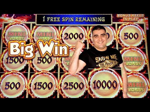 Dragon Link Slot Machine Max Bet Bonus & HUGE WIN -MAJOR JACKPOT! Live Slot Play At Las Vegas Casino