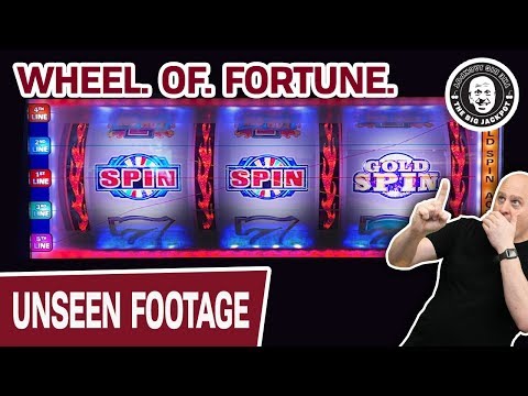 ? NEVER-BEFORE SEEN! ? Wheel. Of. Fortune. Vegas SLOT ACTION!