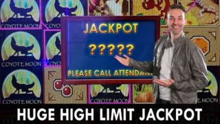 ? HUGE HIGH LIMIT JACKPOT ? Coyote Moon ❤️’s Me! ? BCSlots