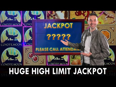 ? HUGE HIGH LIMIT JACKPOT ? Coyote Moon ❤️’s Me! ? BCSlots