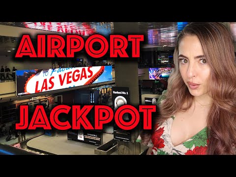 Landed JACKPOT at Las Vegas Airport on $50/BET!