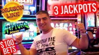 3 JACKPOTS On High Limit Slots – $100 Spin Bonus