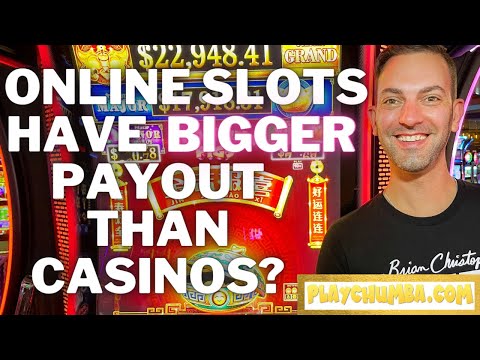 🔴 Online Slots have BIGGER Payout than Casinos?