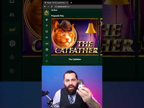 🎰💰A Jackpot I Couldn’t Refuse🤷🏻‍♂️ The Catfather 🎲Alcazar World | Pragmatic Play Crypto Slots🐈
