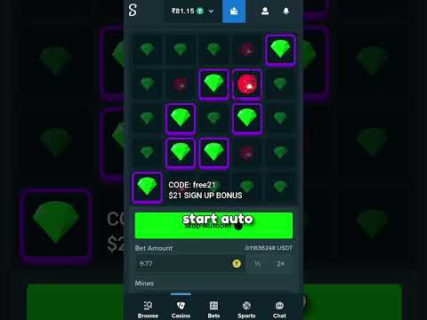 Stake mines turn 100 into 600 with this strategy! #gambling #crypto #slots